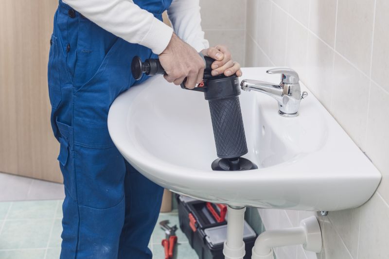 Clogged Sink Repair detail