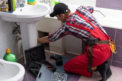 Drain Line Replacement detail