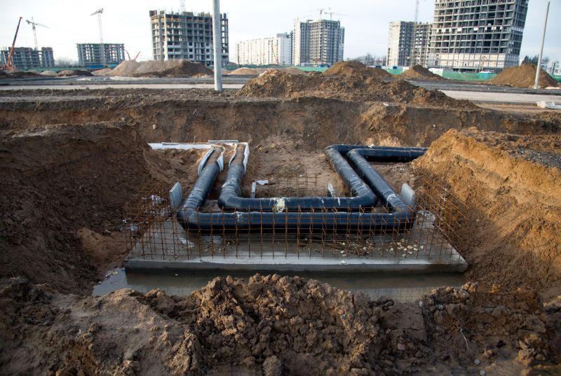 Main Water Line Installation detail