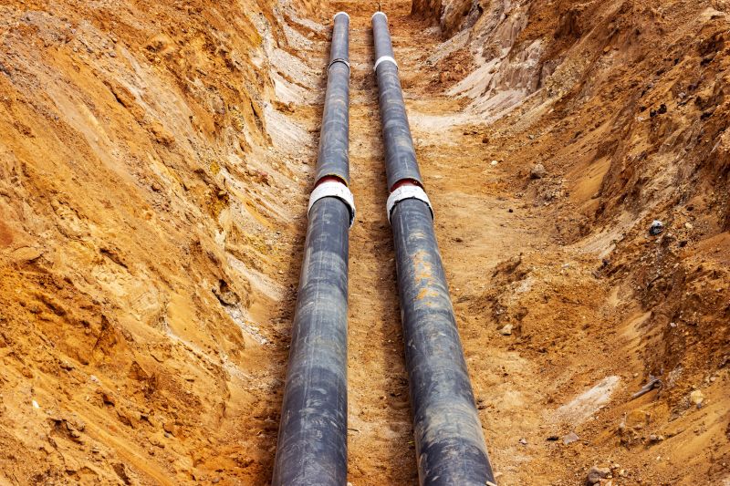 Water Line Installation detail